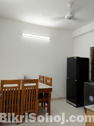 Luxo Furnished 3-Bedroom Flat Rent in Bashundhara R/A